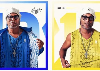Ronaldinho Gaúcho escala Léo Foguete e Natanzinho Lima para representar o Brasil na seleção do álbum 'Camisa 10'